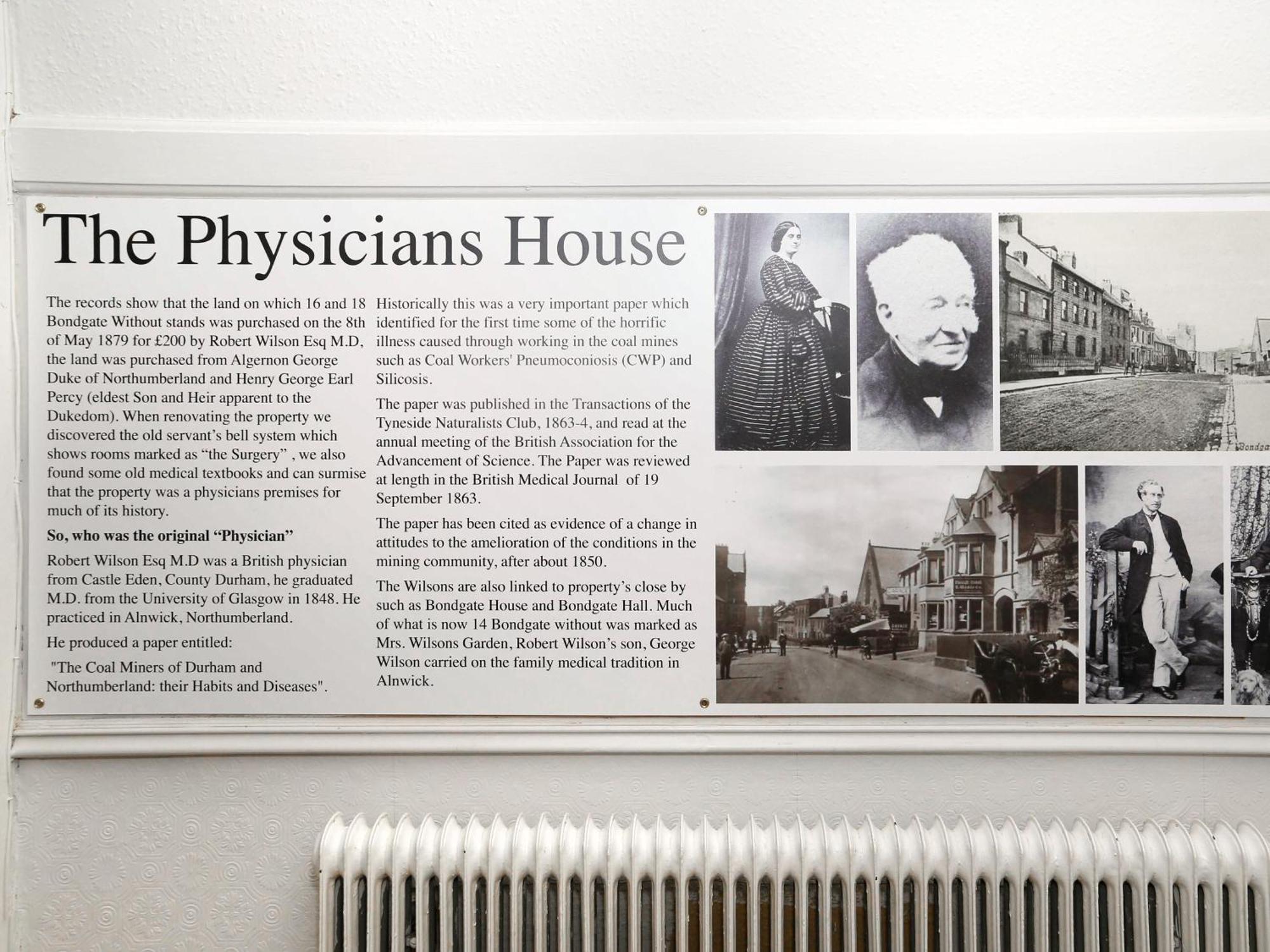 The Physicians House Alnwick Exterior foto